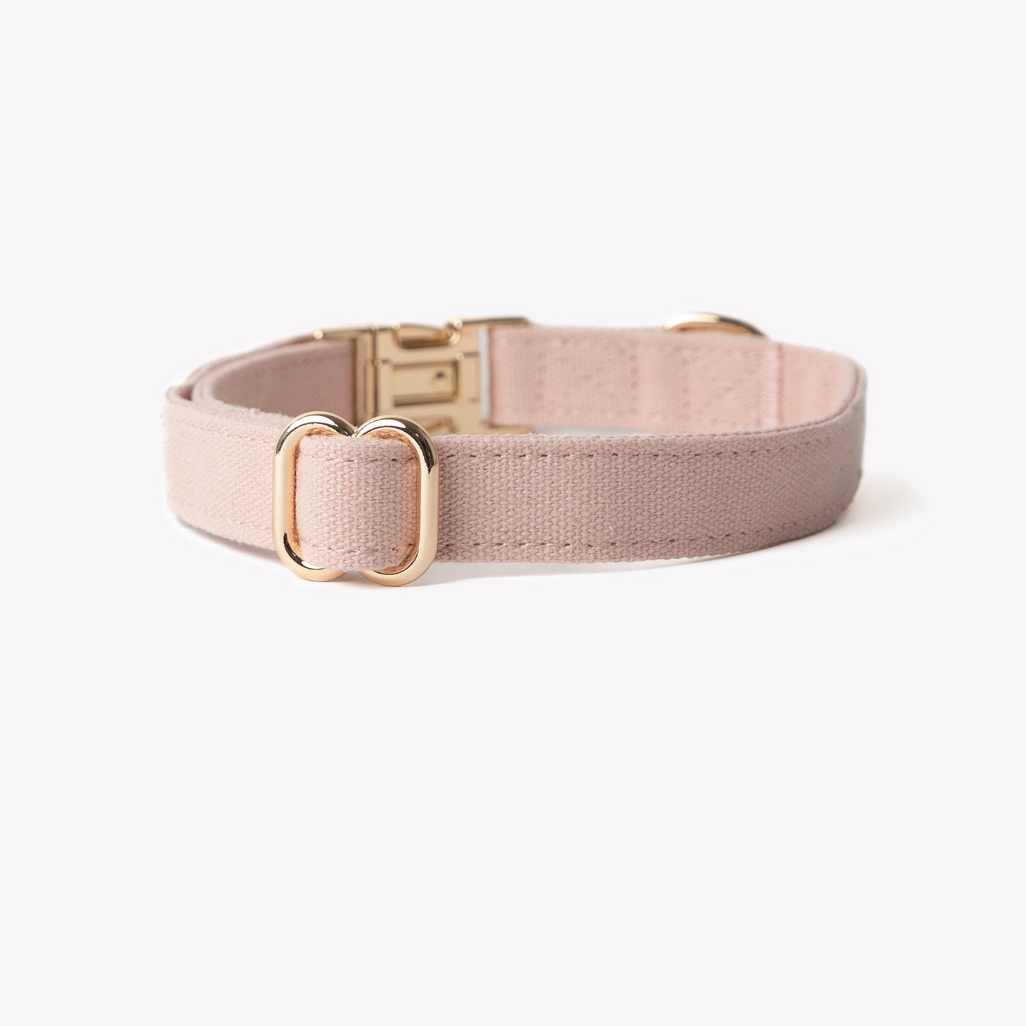 Collier en coton Powder rose