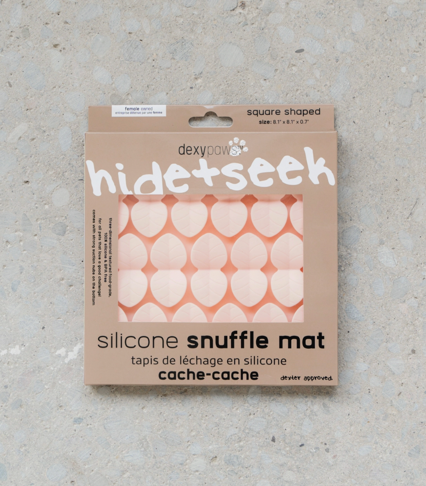 Tapis de léchage rose clair