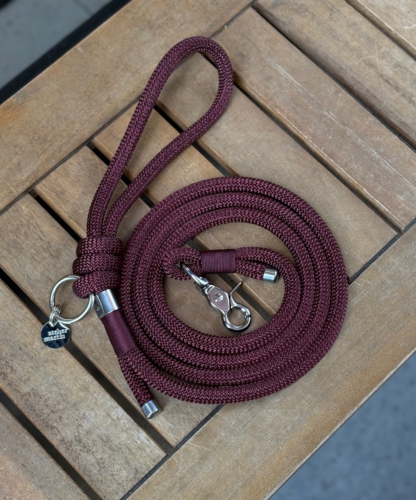 Laisse simple en corde Saddle