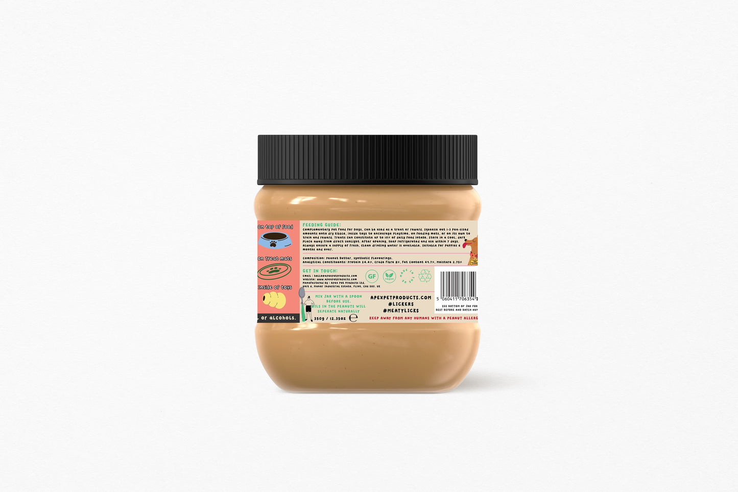 Beurre de cacahuète au bacon fumé - 350g