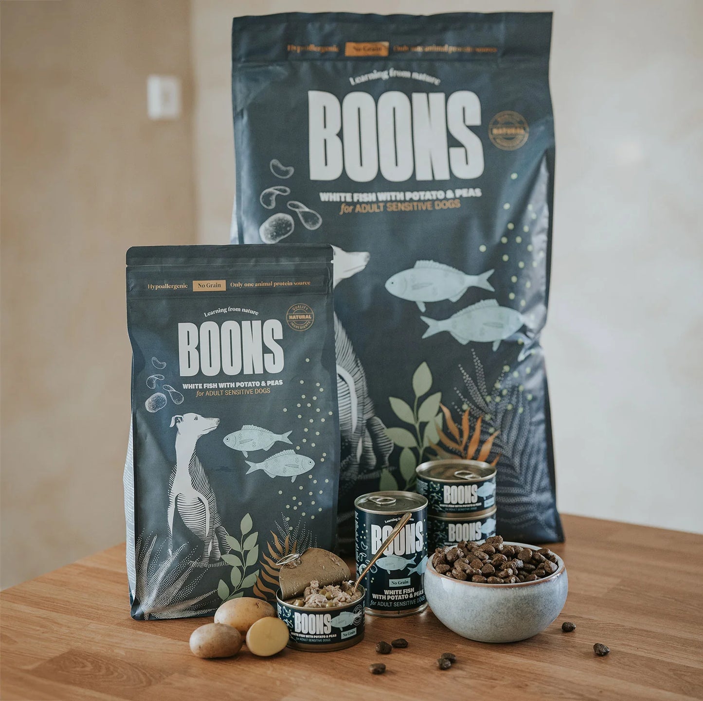 Croquettes Poissons Blancs - Adulte