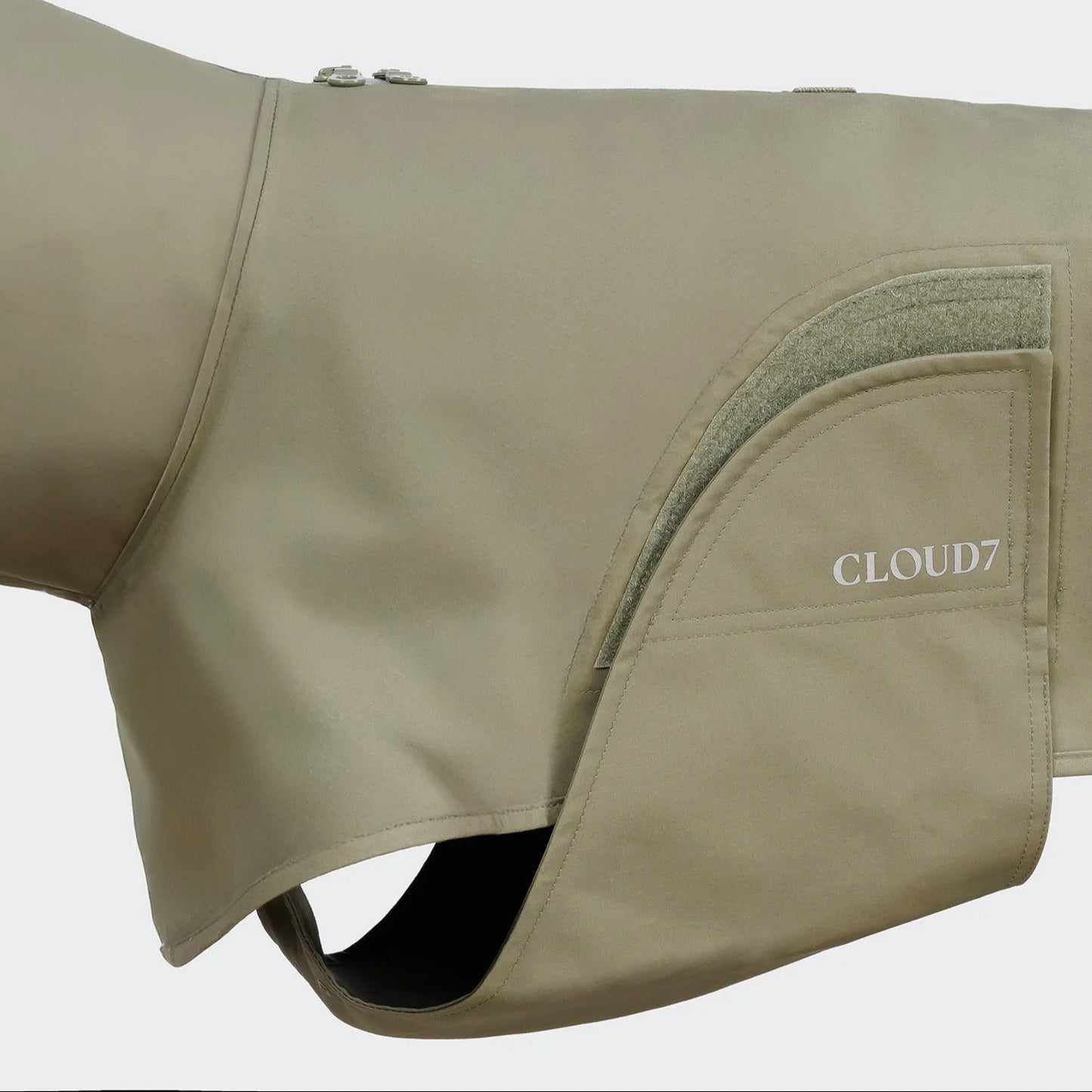 Helgoland Olive Raincoat