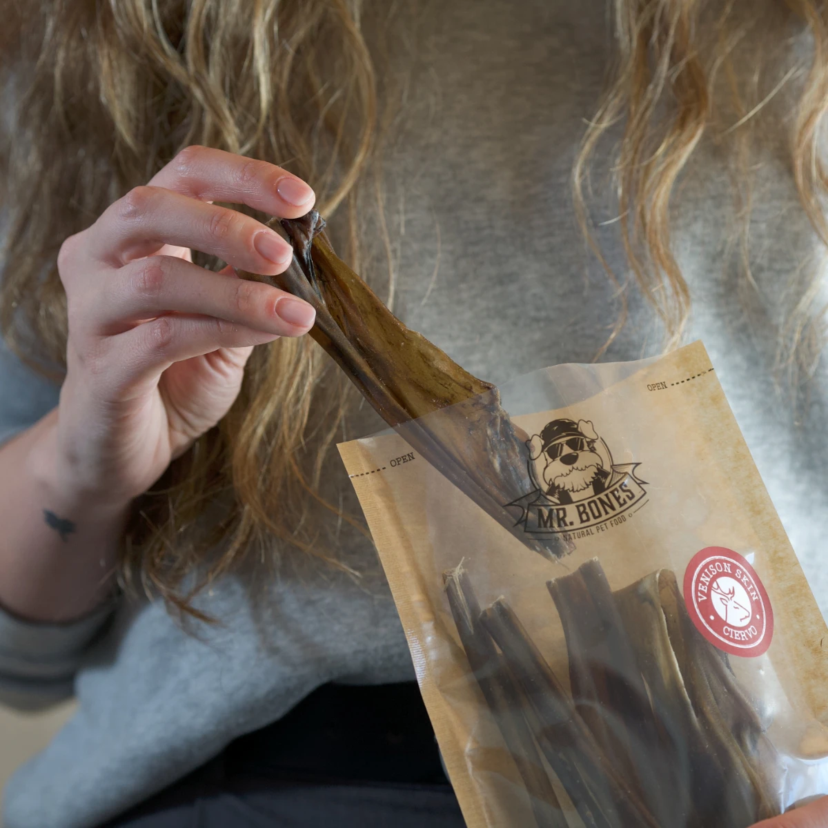 Snack naturel pour chiens - Peau de cerf