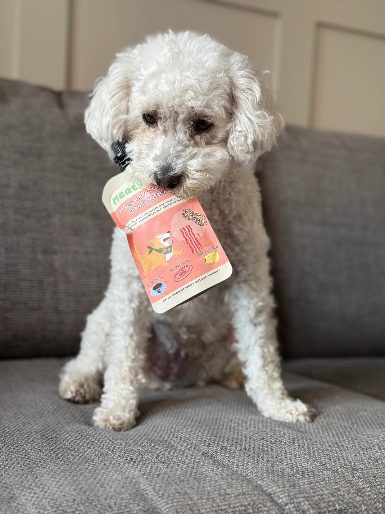 Meaty Lick - Beurre de cacahuète au bacon