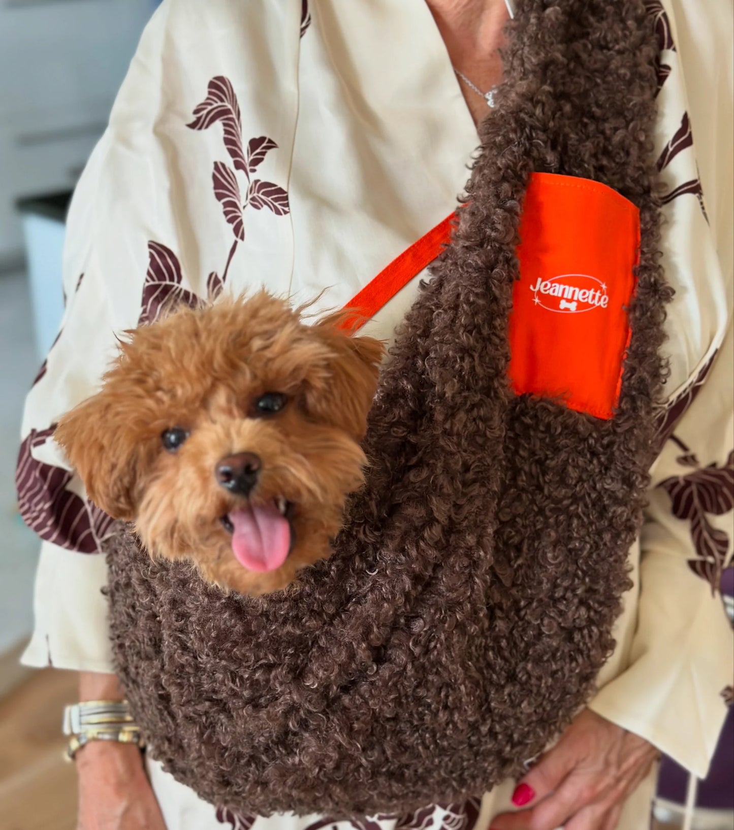 sac de transport bandouliere caniche