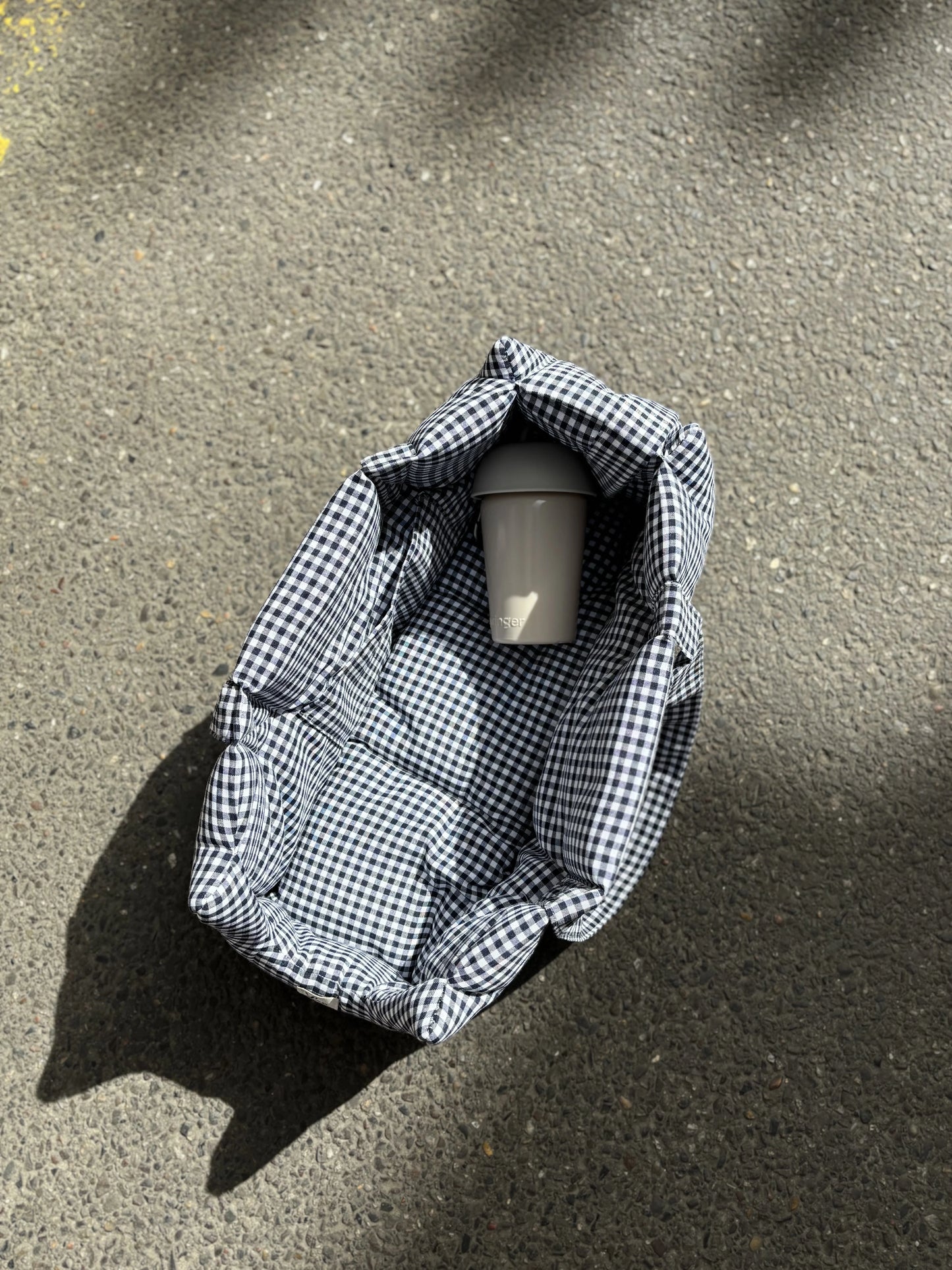 Sac de transport vichy marine