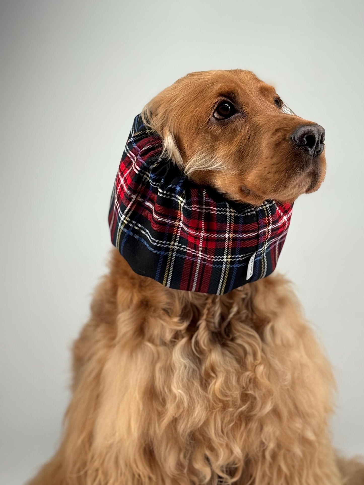 tartan flannel snood
