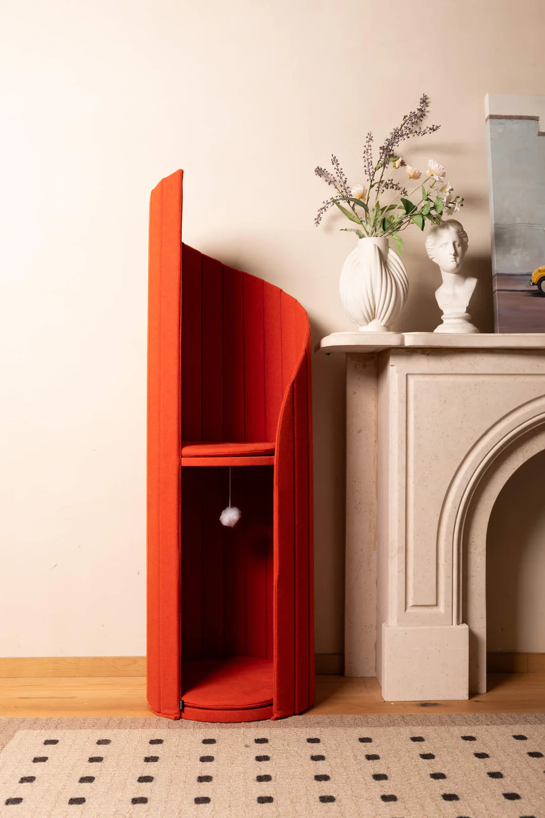 Time travel cat tower