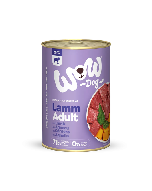 Pâté pour chien à l'agneau