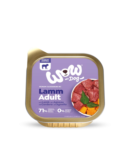 Pâté pour chien à l'agneau