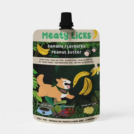 Meaty Lick - Beurre de cacahuète à la banane