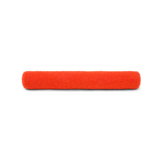 Orange felt stick