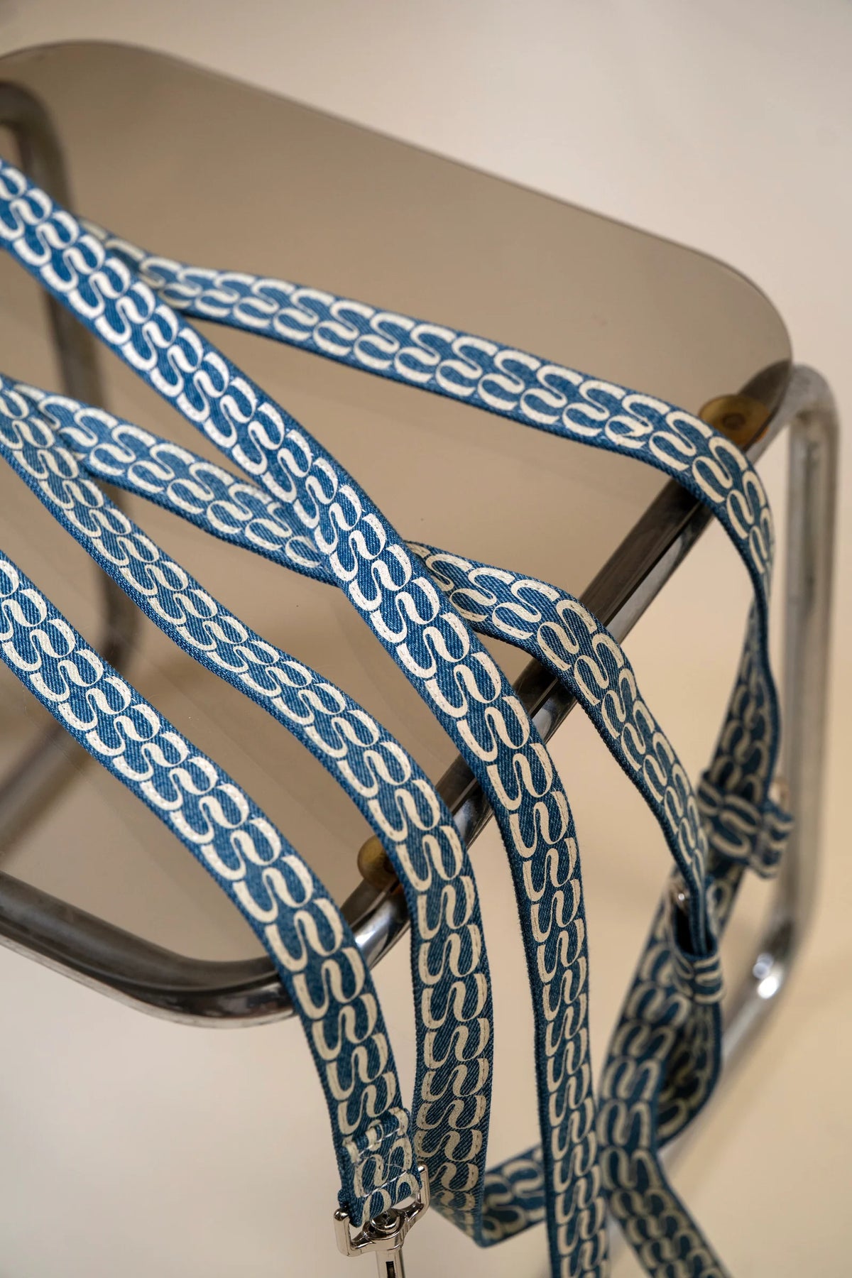 Laisse en jean multi-positions Jeanny
