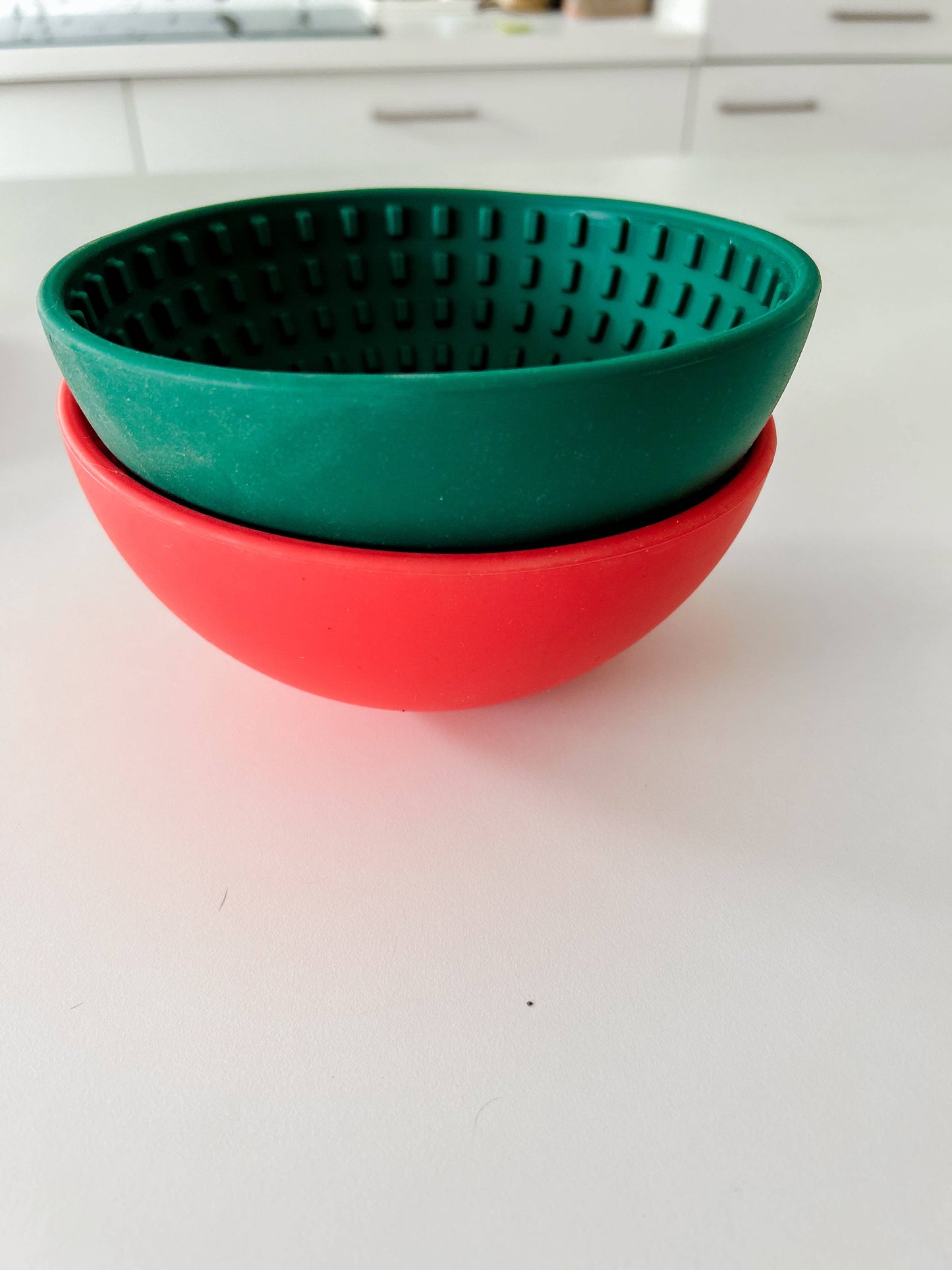 Dark Green Licking Bowl