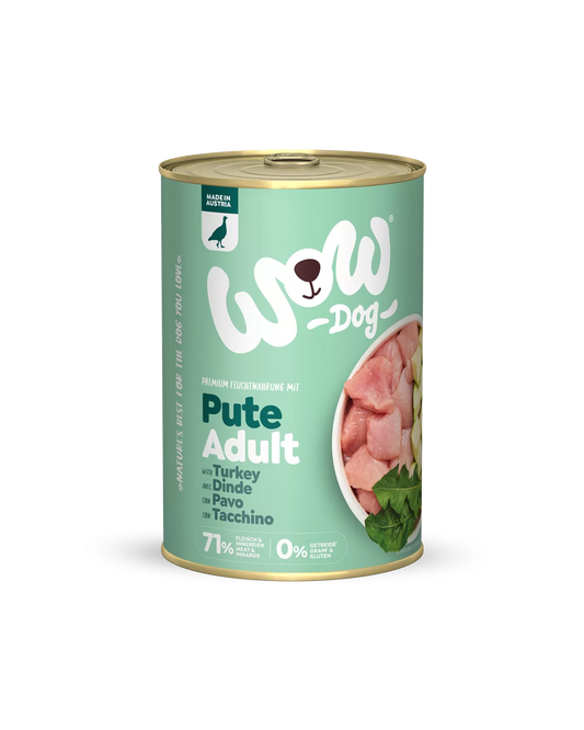 Pâté pour chien à la dinde