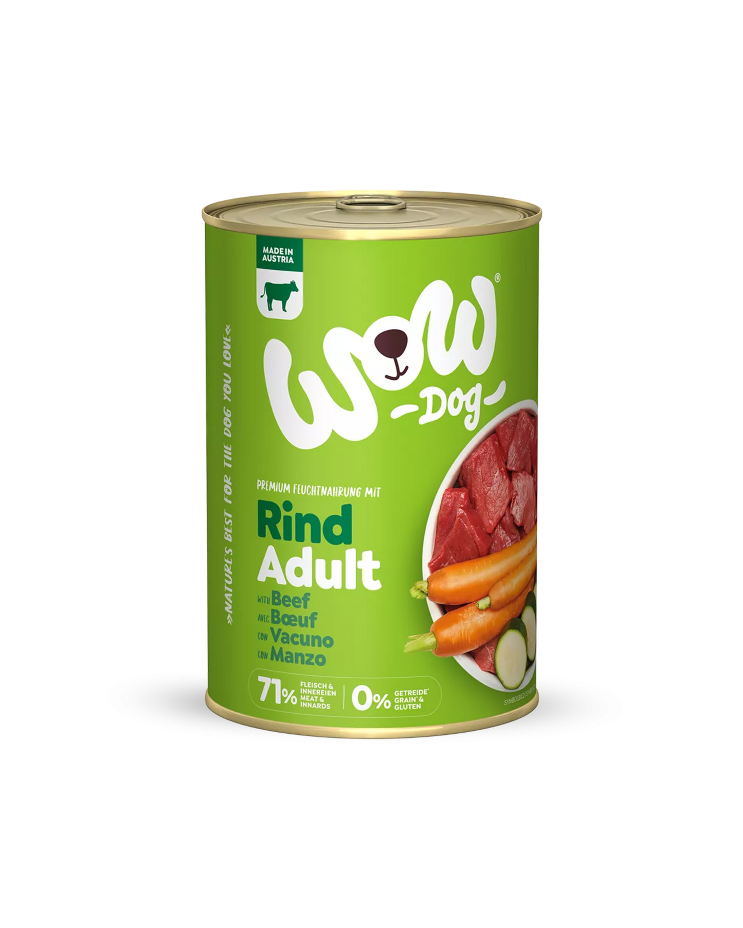 Pâté pour chien au bœuf