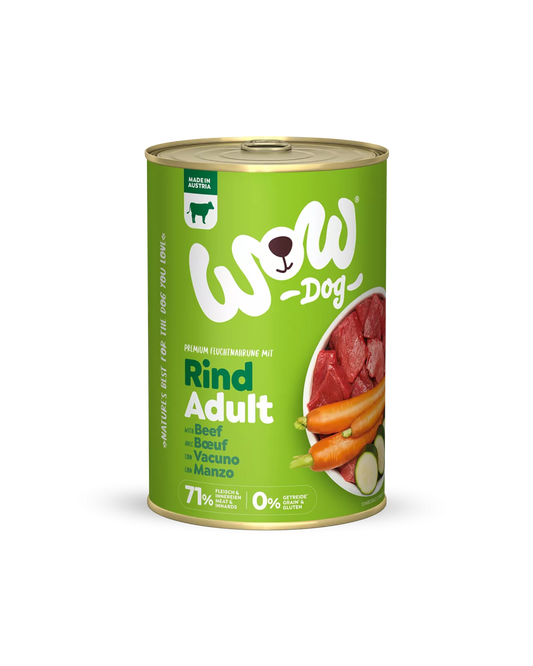 Pâté pour chien au bœuf