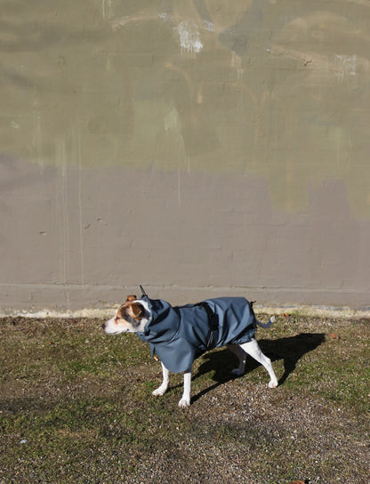 Imperméable bleu nuit