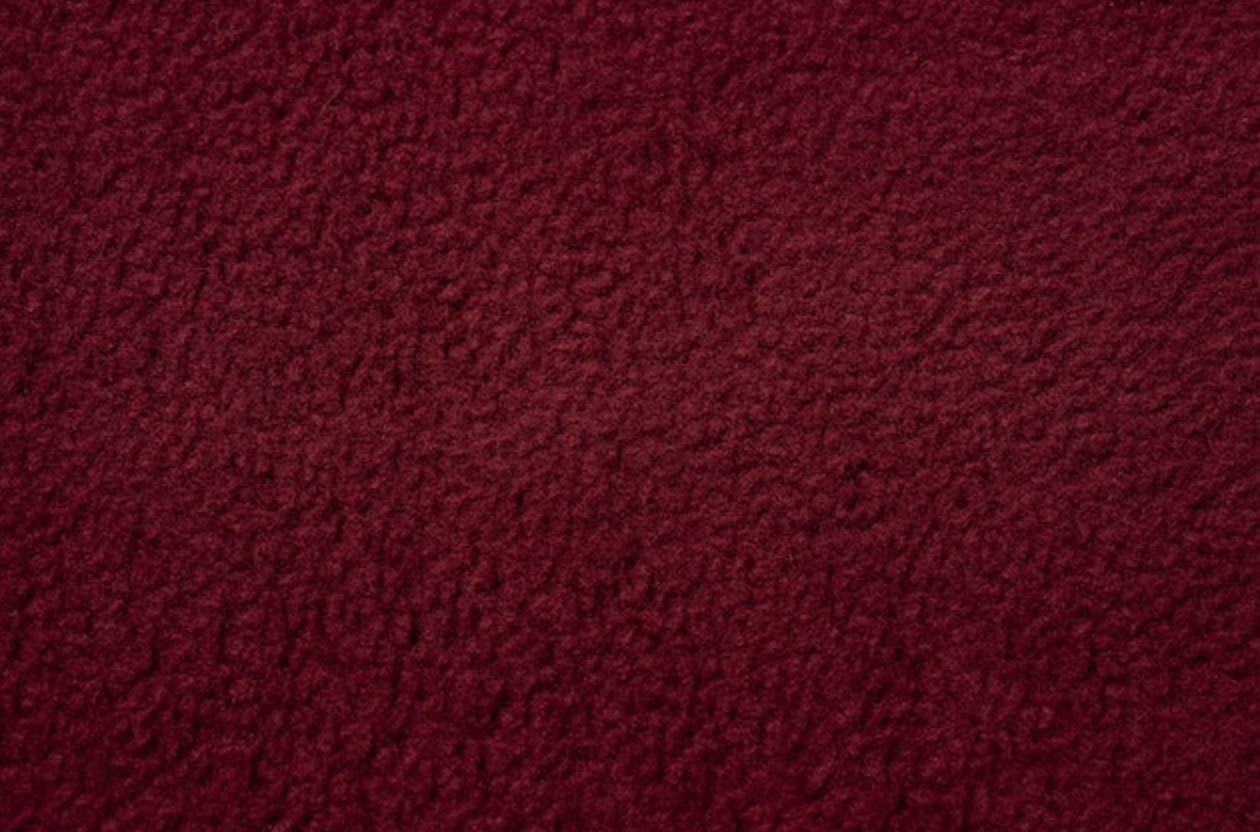 Pull polaire bordeaux pour teckel