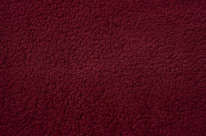 Pull polaire bordeaux pour teckel