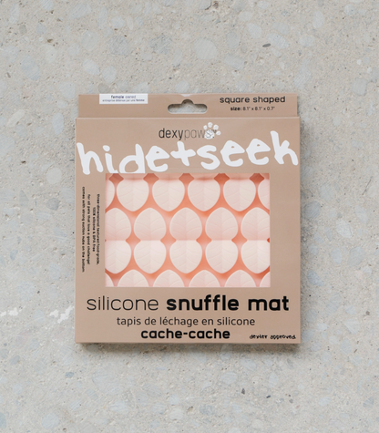 Tapis de léchage rose clair