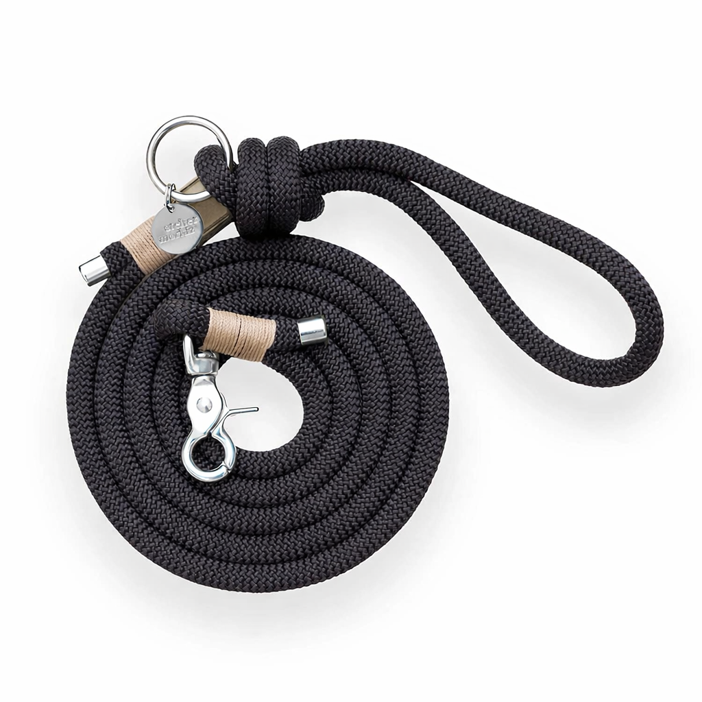 Laisse en corde Cobalt