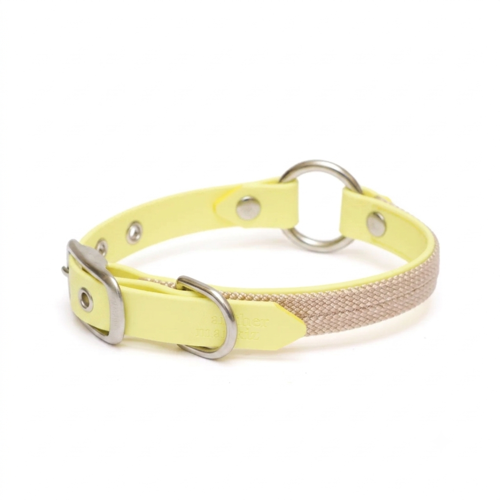 Collier Oslo - Jaune pastel