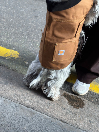 Manteau pour chien camel - Firm Duck Insulated Dog Chore Coat