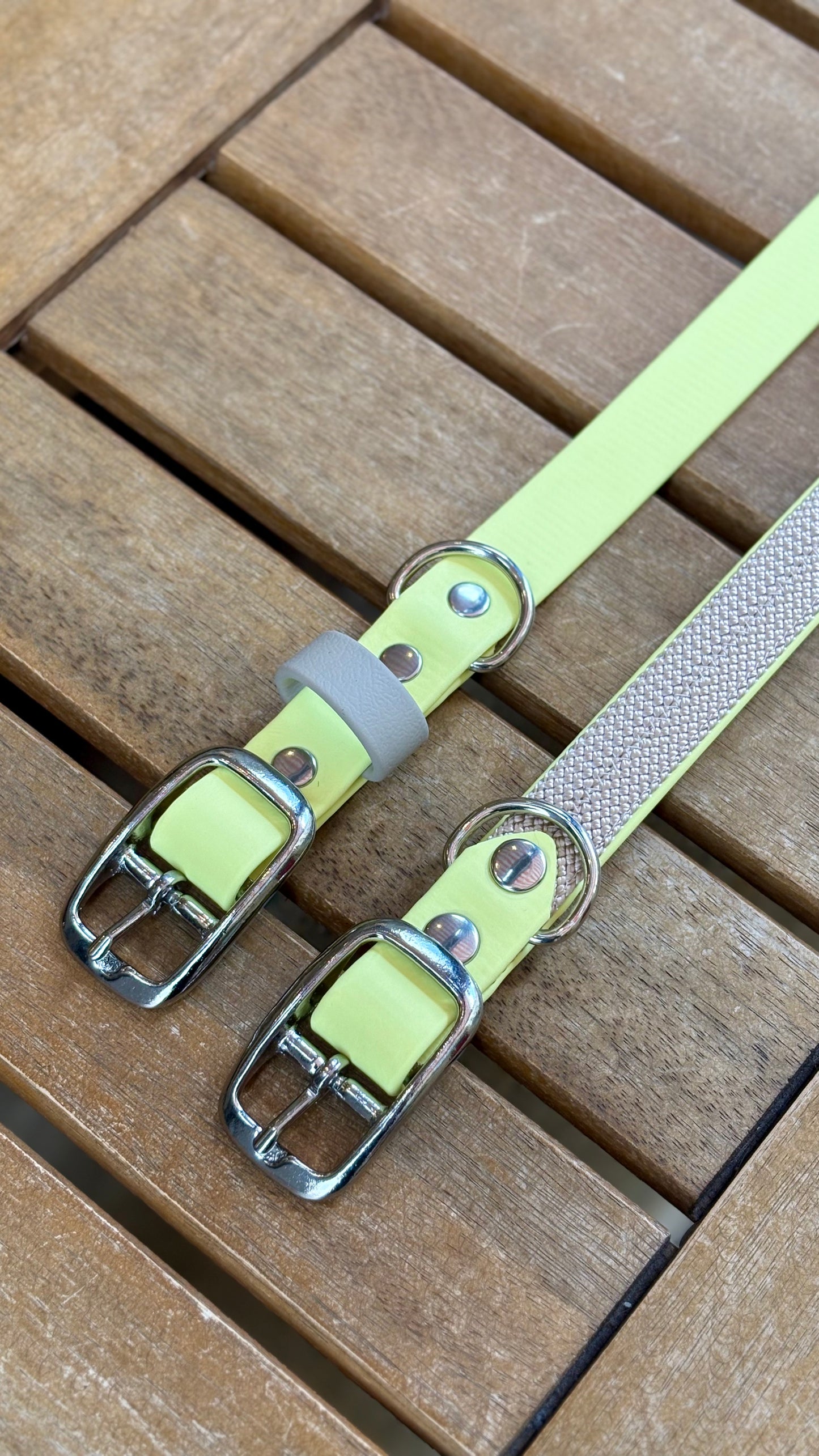 Collier Oslo - Jaune pastel