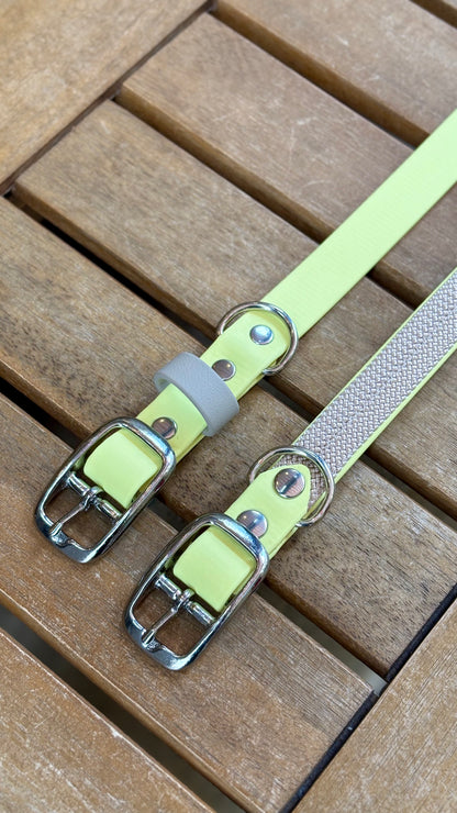 Collier Oslo - Jaune pastel