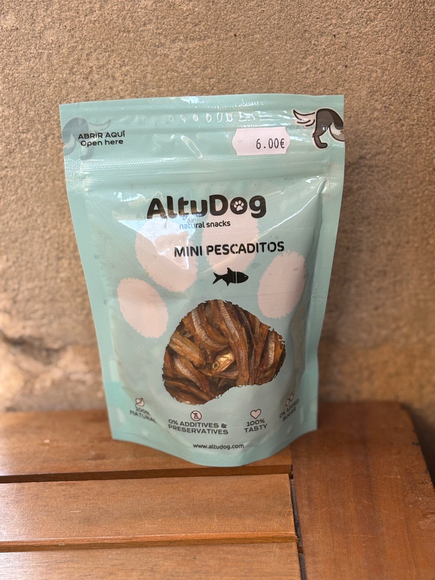Mini poissons déshydratés - 50g