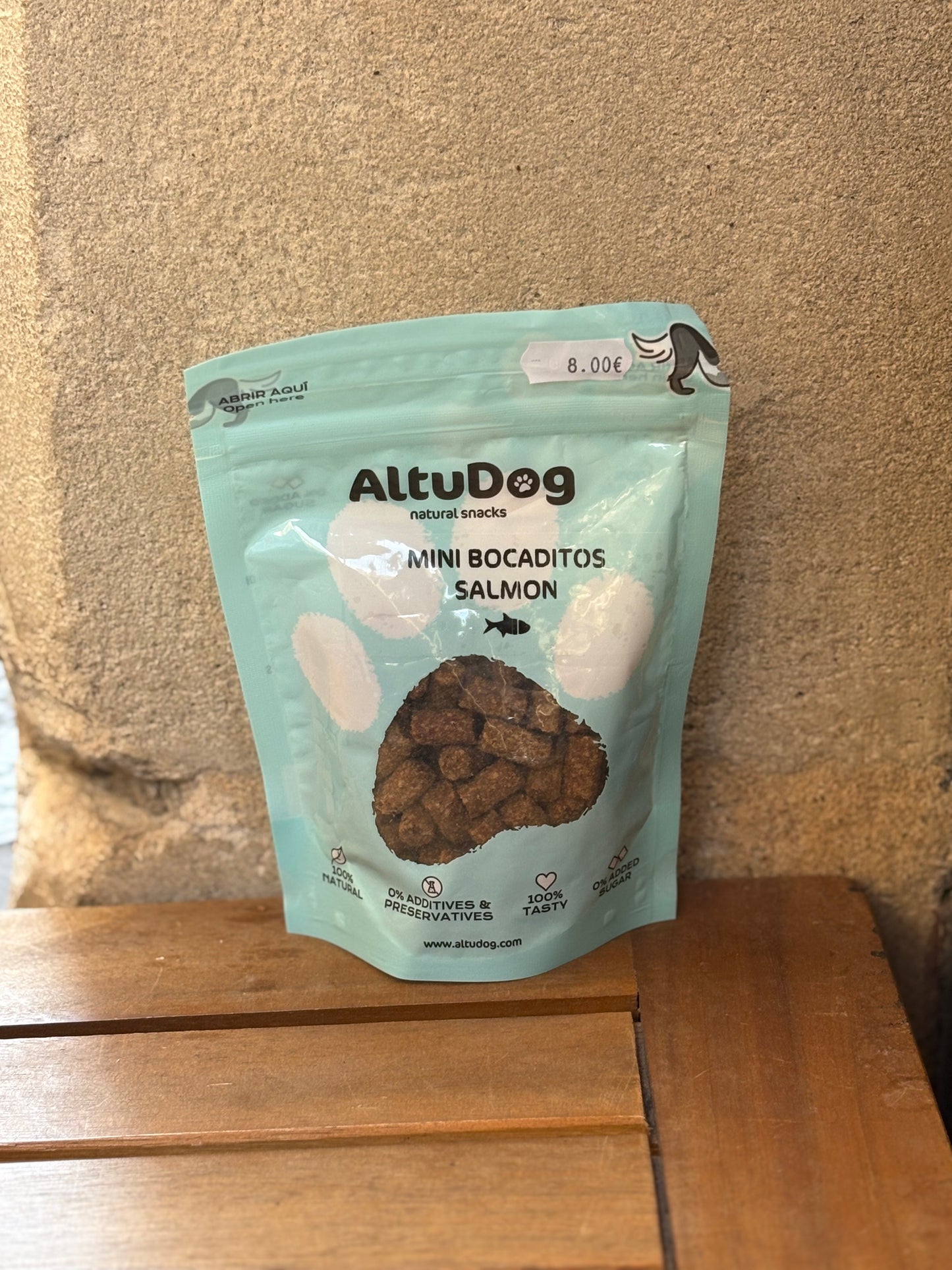 Mini bouchées au saumon - 100g