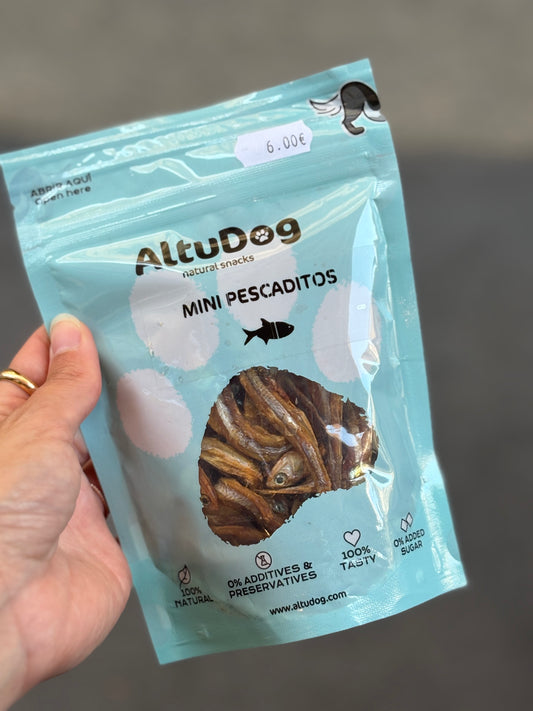 Mini poissons déshydratés - 50g