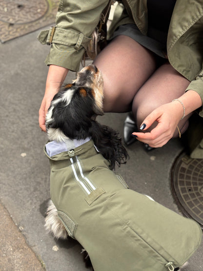 Helgoland Olive Raincoat