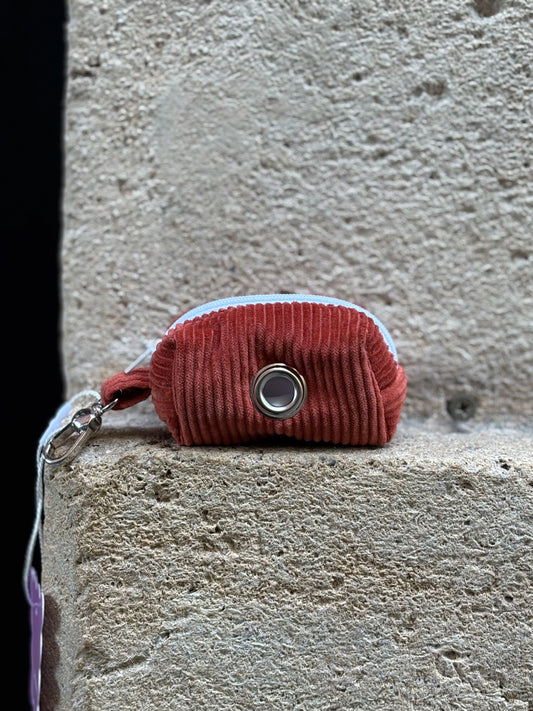 Clay velvet waste bag holder