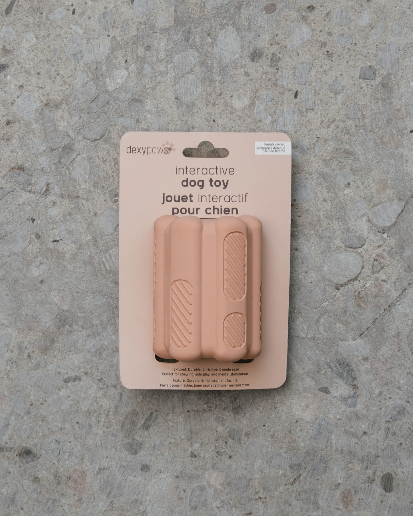 Jouet interactif rose