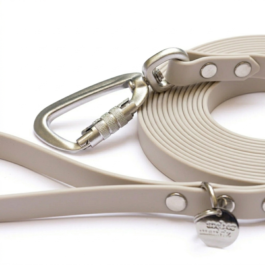 Clay biothane leash