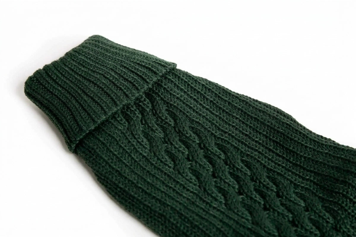 Pull en laine mérinos Vert