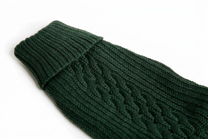 Pull en laine mérinos Vert