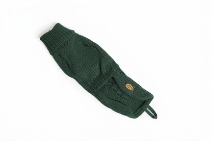 Pull en laine mérinos Vert