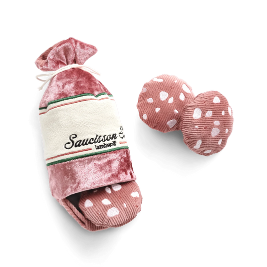 Jouet de fouille saucisson sec