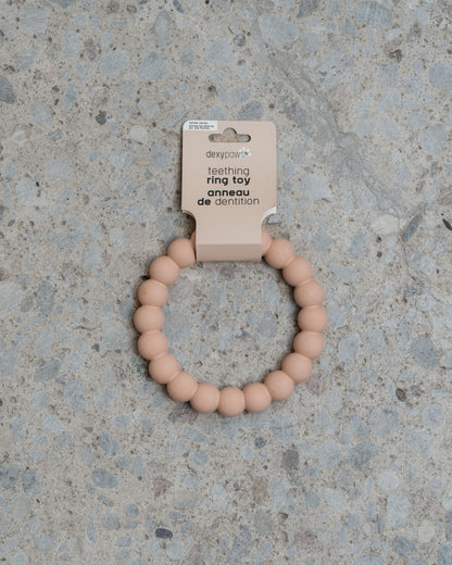 Anneau à mâcher rose