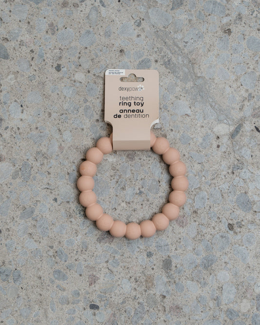 Anneau à mâcher rose