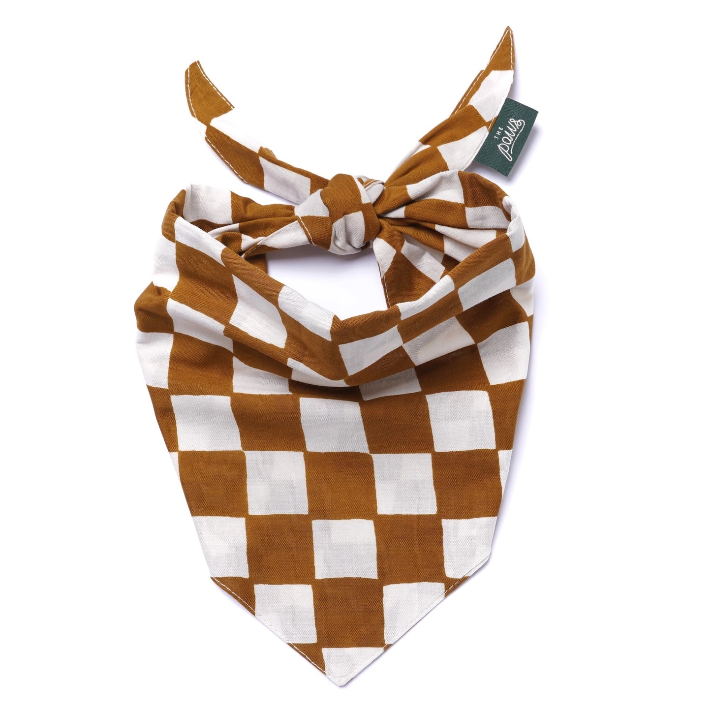 Bandana damiers Cacao