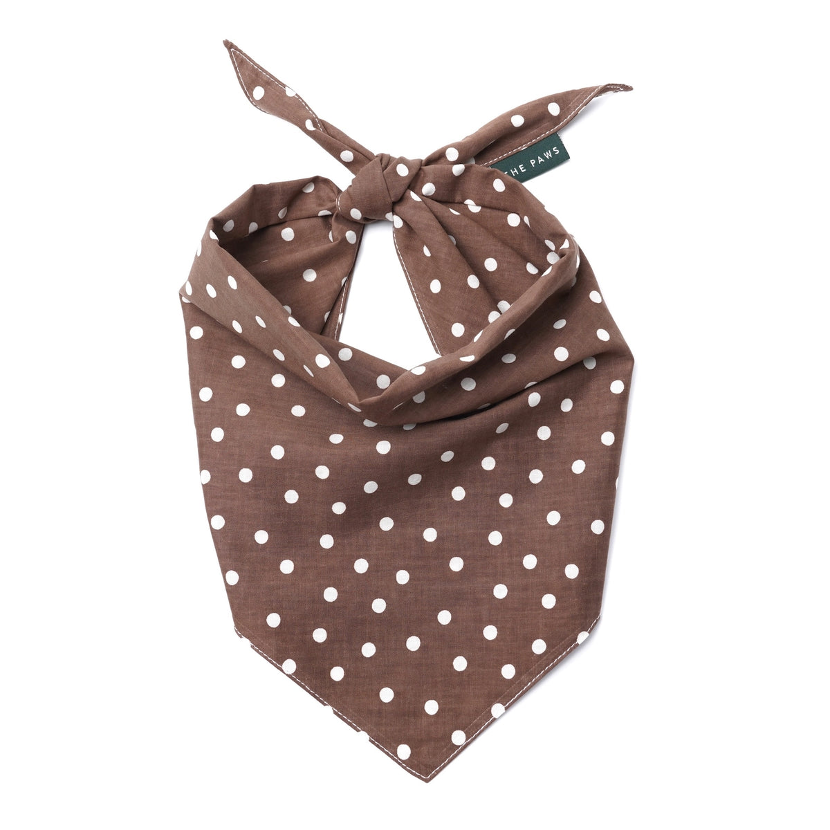 Bandana Pois Marron
