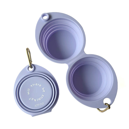 Double Travel Dog Bowl
