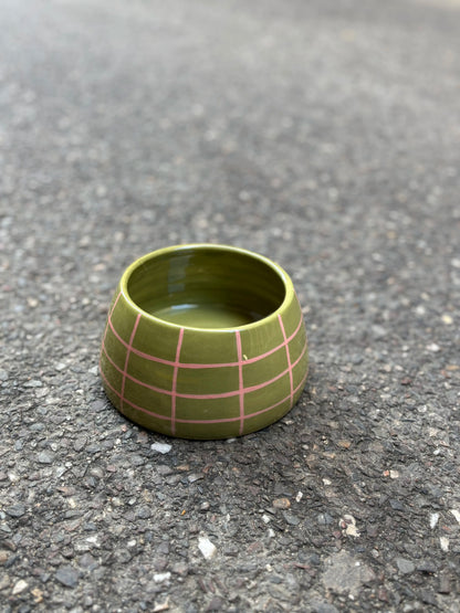 Gamelle cocker en céramique - Avocado