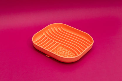 Coral Wavy Licking Mat