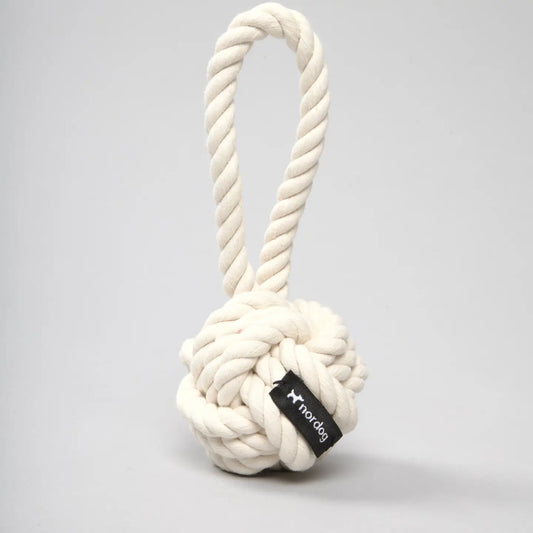 Natural rope toy