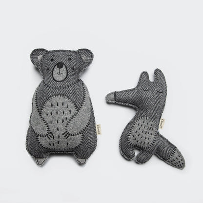 Jouet peluche renard